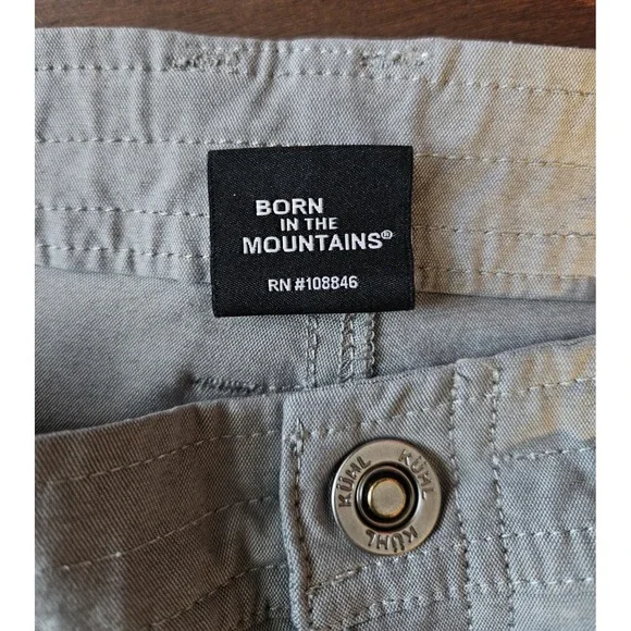 Kuhl Women's Shorts Born In The Mountains‎ Gray Outdoor Athletic Size 4 - Picture 4 of 6